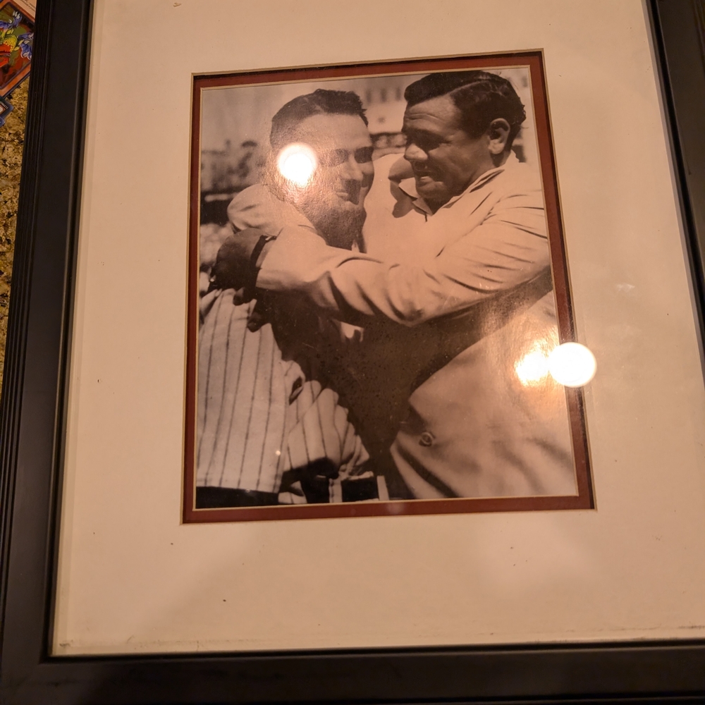 Black Framed Vintage Photograph